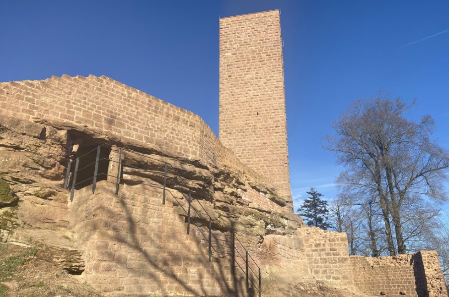 Burgruine Scharfenberg (Münz), Leinsweiler, Germany, Germany
